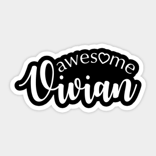 Awesome Vivian Sticker